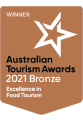 Australian Tourism Awards 2021 Bronze — Excellence in Food Tourism