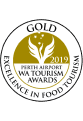 Perth Airport WA Tourism Awards 2019 Gold — Excellence in Food Tourism